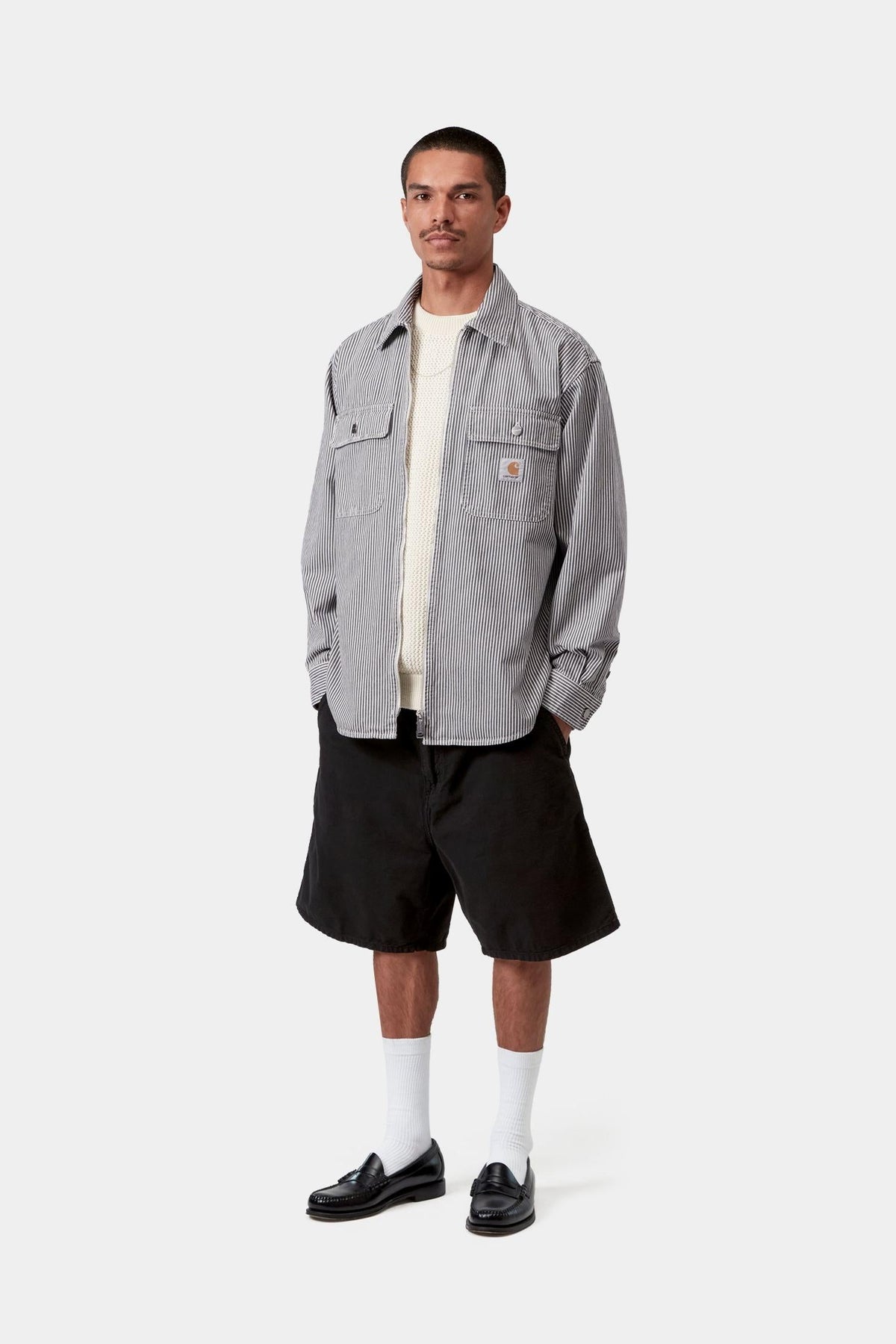 Mercer Stripe Shirt Jacket - Carhartt WIP Signature