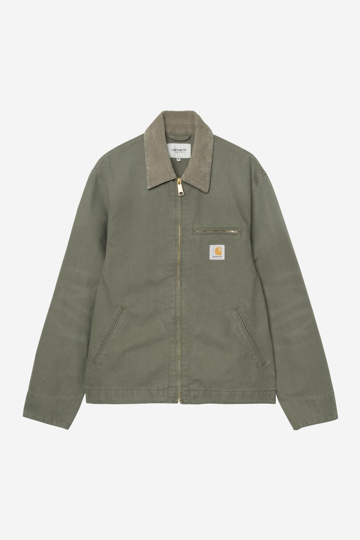Detroit Jacket (Spring) - Stone Canvas - Carhartt WIP New