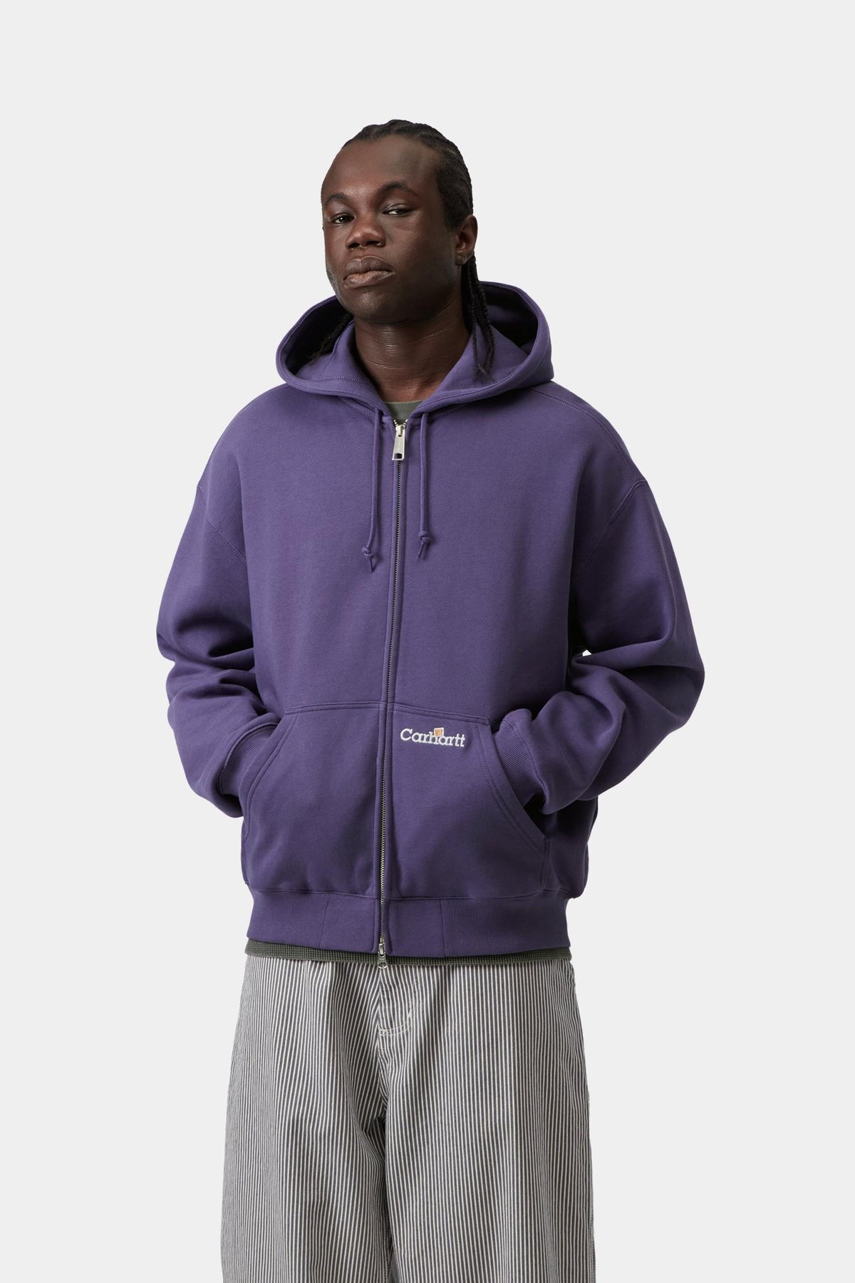 Hooded WIP Label Sweat Jacket - Carhartt WIP Deals