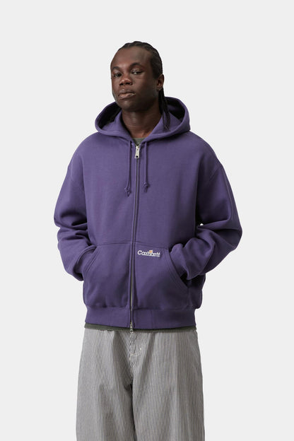 Hooded WIP Label Sweat Jacket - Carhartt WIP Deals