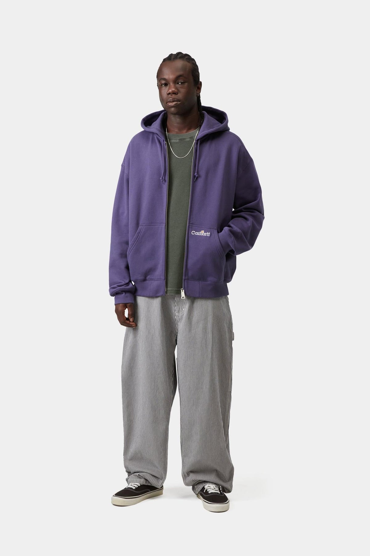 Hooded WIP Label Sweat Jacket - Carhartt WIP Deals