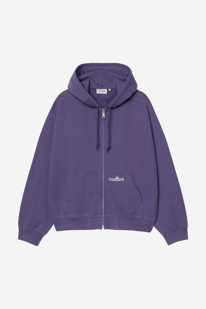 Hooded WIP Label Sweat Jacket - Carhartt WIP Deals