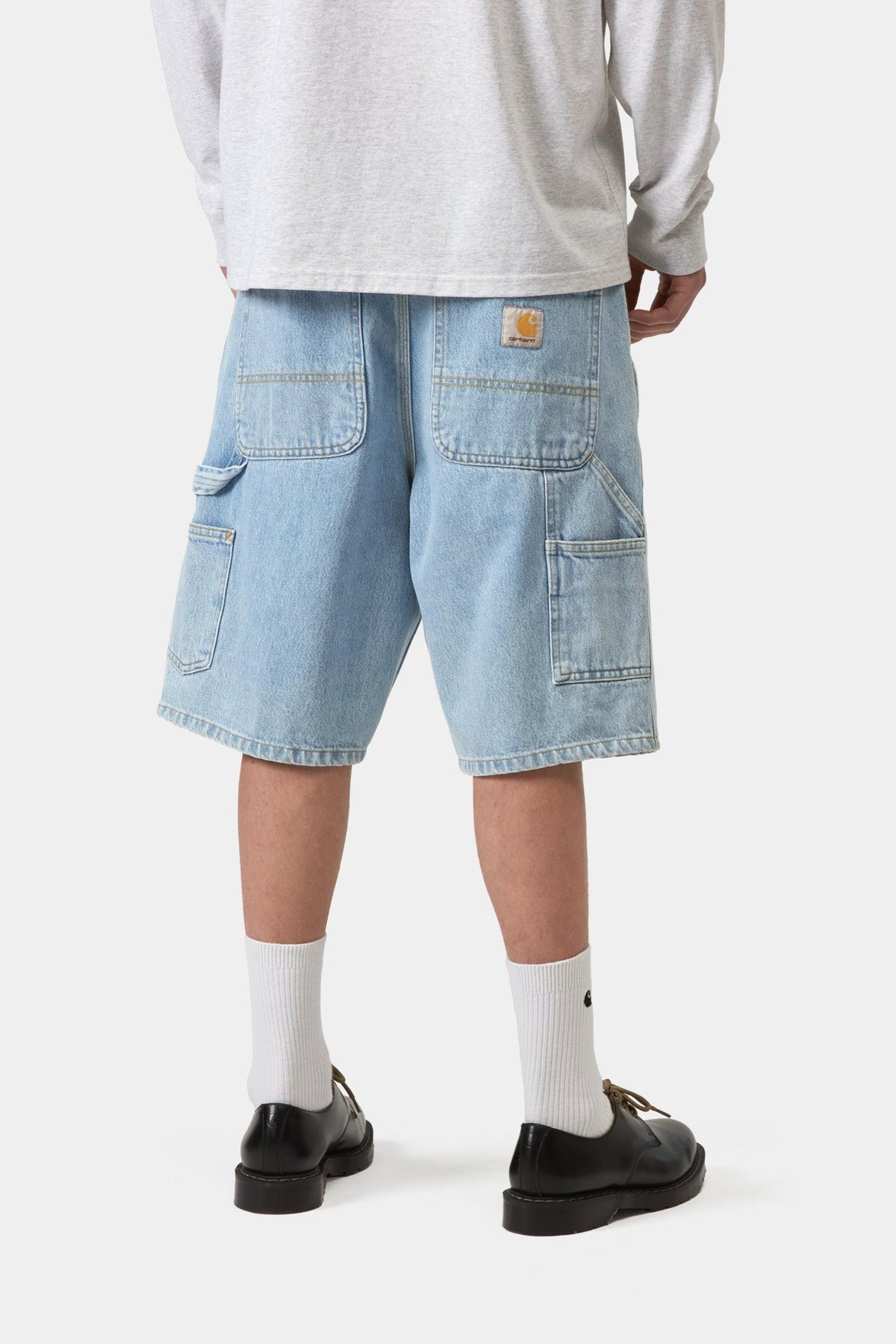 Single Knee Short - Denim - Carhartt WIP Great Value
