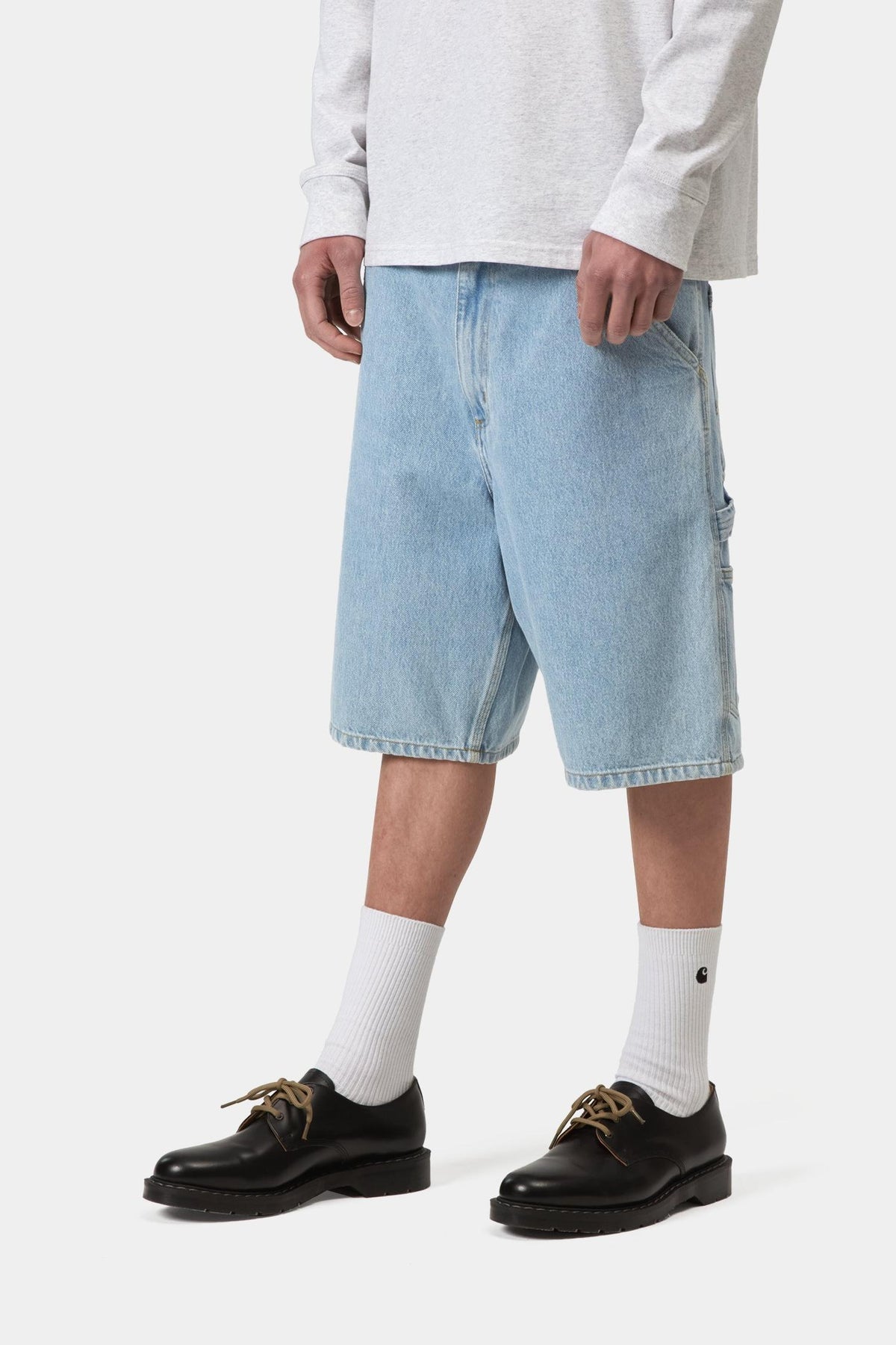 Single Knee Short - Denim - Carhartt WIP Great Value
