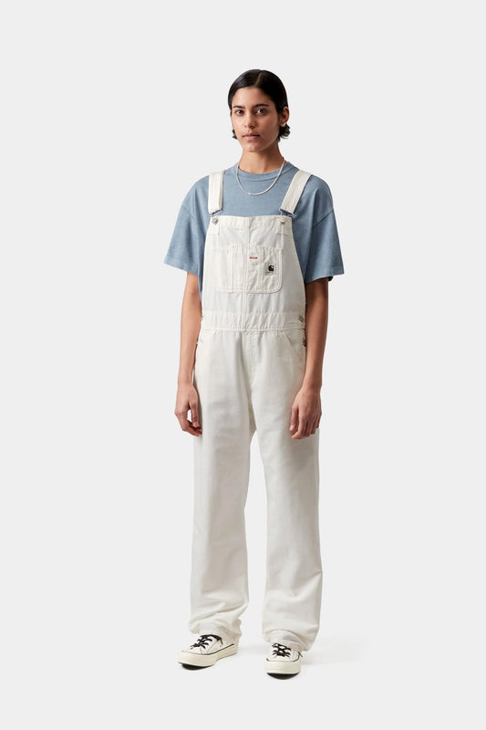 Women's Bib Overall Straight - Canvas - Carhartt WIP Best Seller