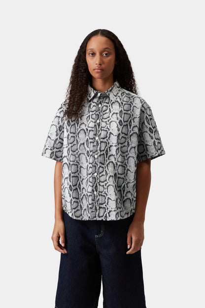 Short Sleeve Snake Camo Shirt - Carhartt WIP Hot Sale