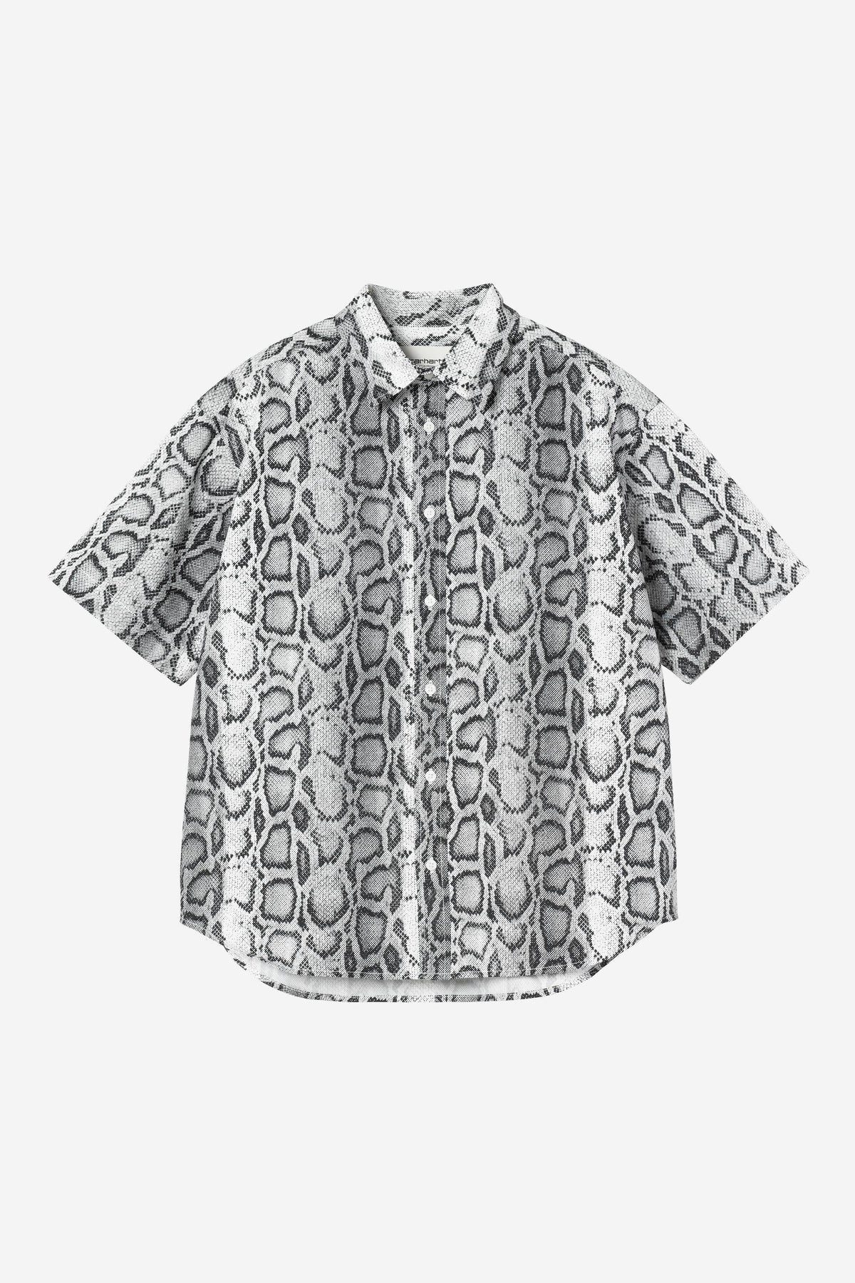 Short Sleeve Snake Camo Shirt - Carhartt WIP Hot Sale