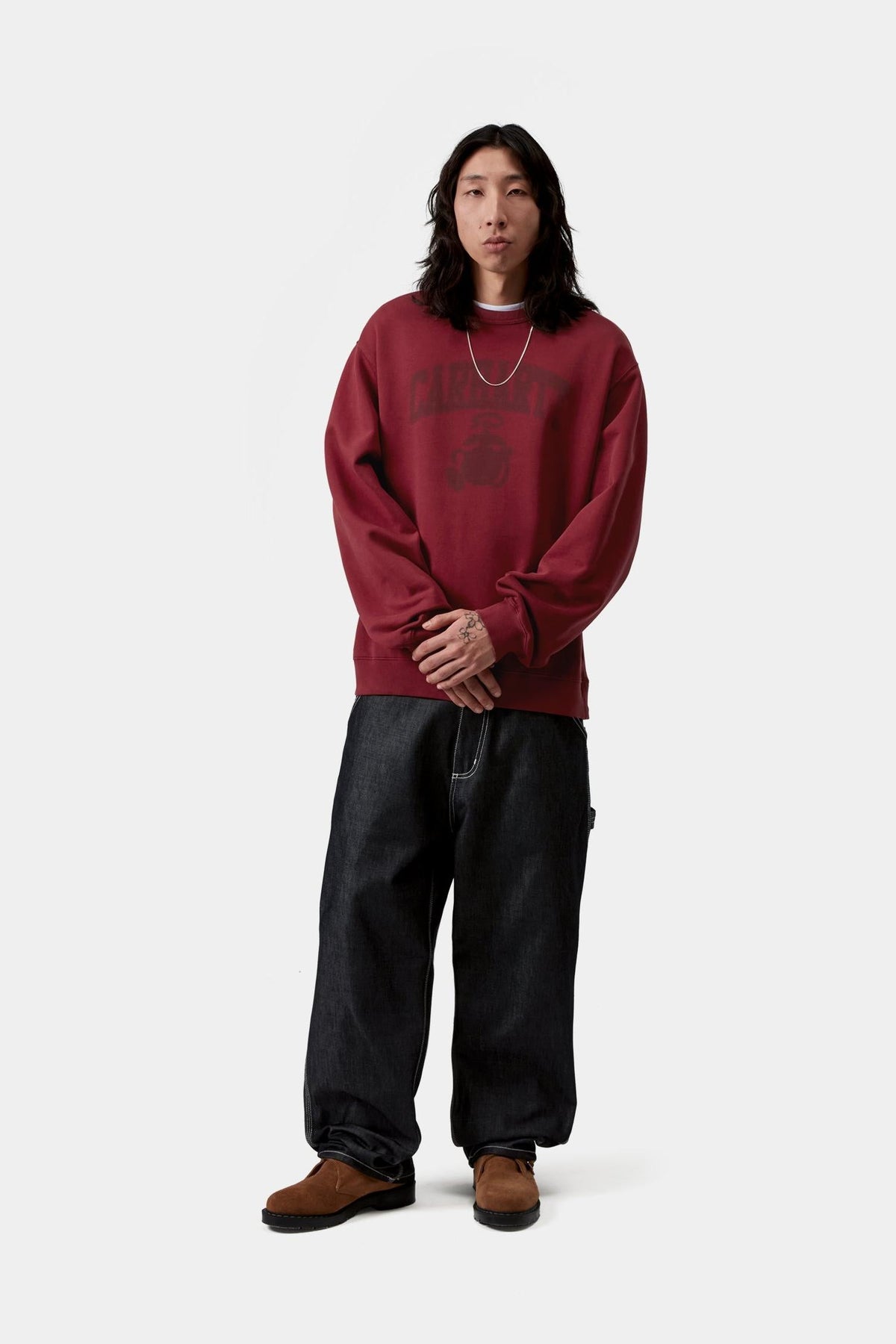 Faded Pond Corps Sweatshirt - Carhartt WIP Featured