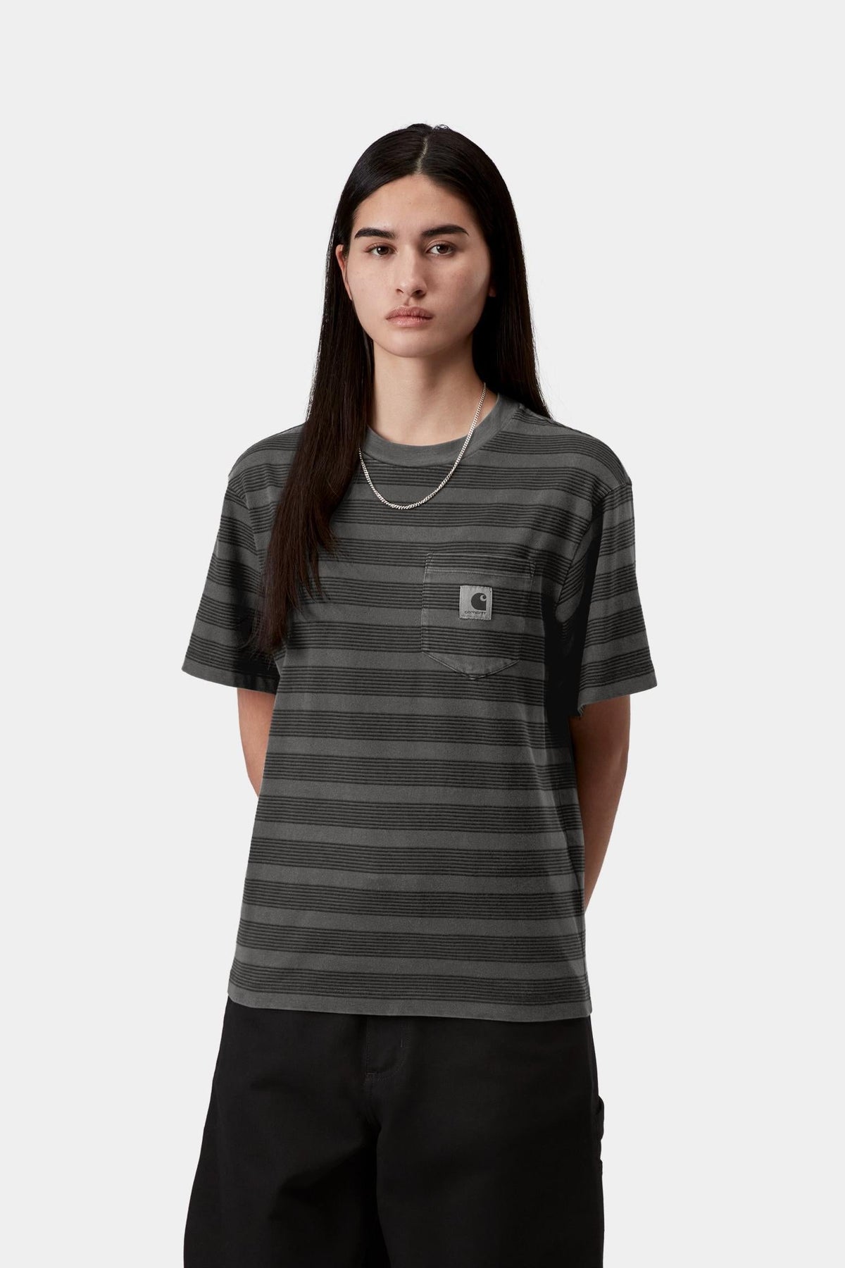Hanson Stripe Pocket T-Shirt - Carhartt WIP Best Seller