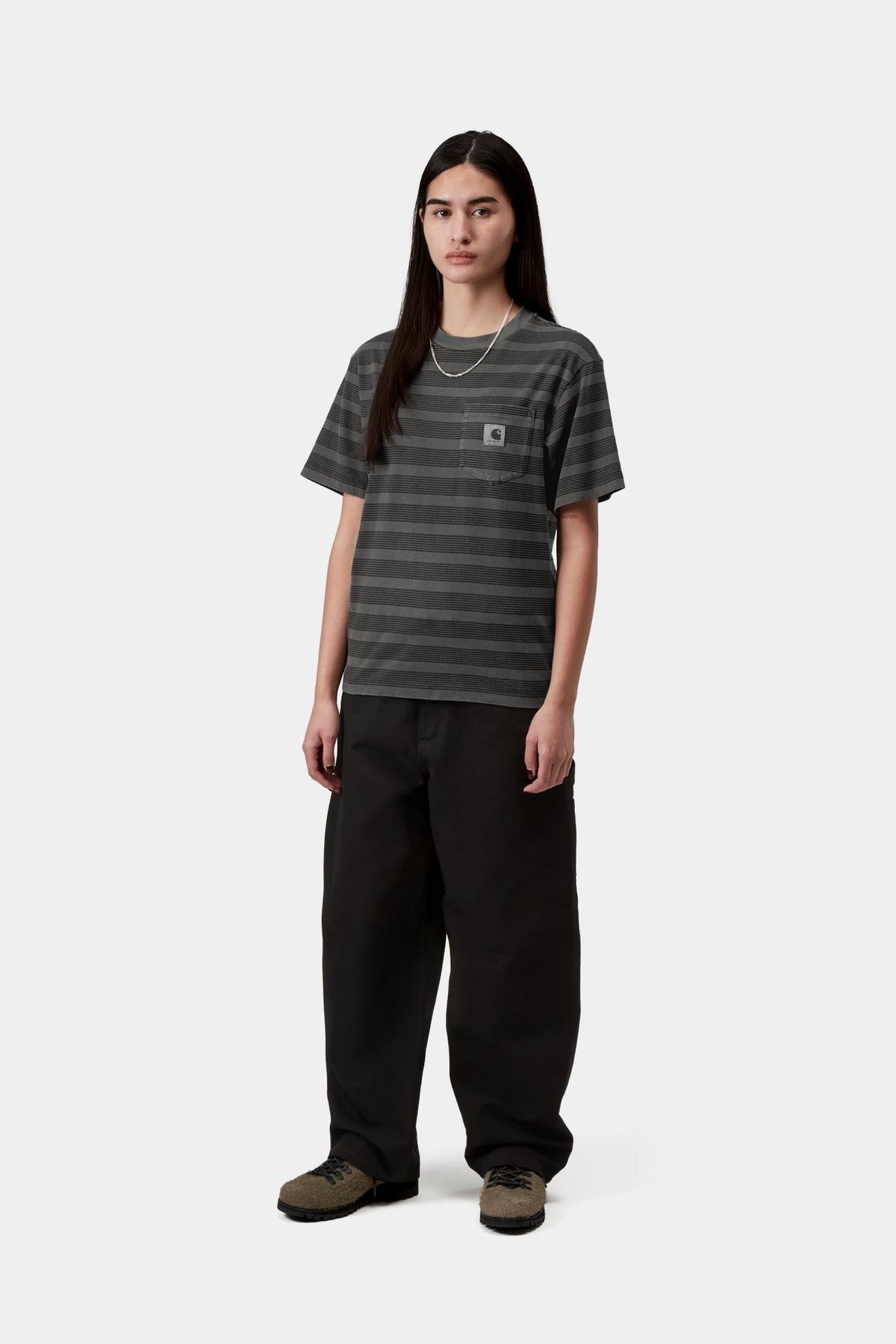 Hanson Stripe Pocket T-Shirt - Carhartt WIP Best Seller