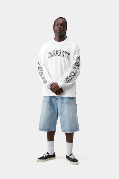 Long Sleeve Camo Snake T-Shirt - Carhartt WIP Trusted