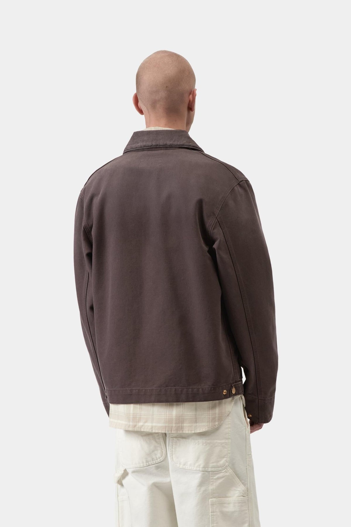 Detroit Jacket (Spring) - Stone Canvas - Carhartt WIP Sale