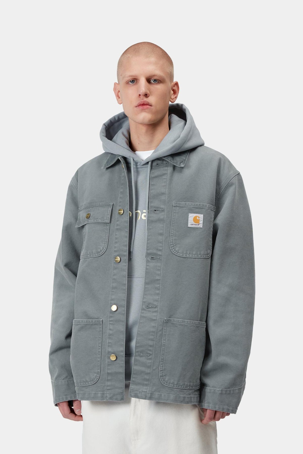 Michigan Coat (Spring) - Stone Canvas - Carhartt WIP Smart Buy