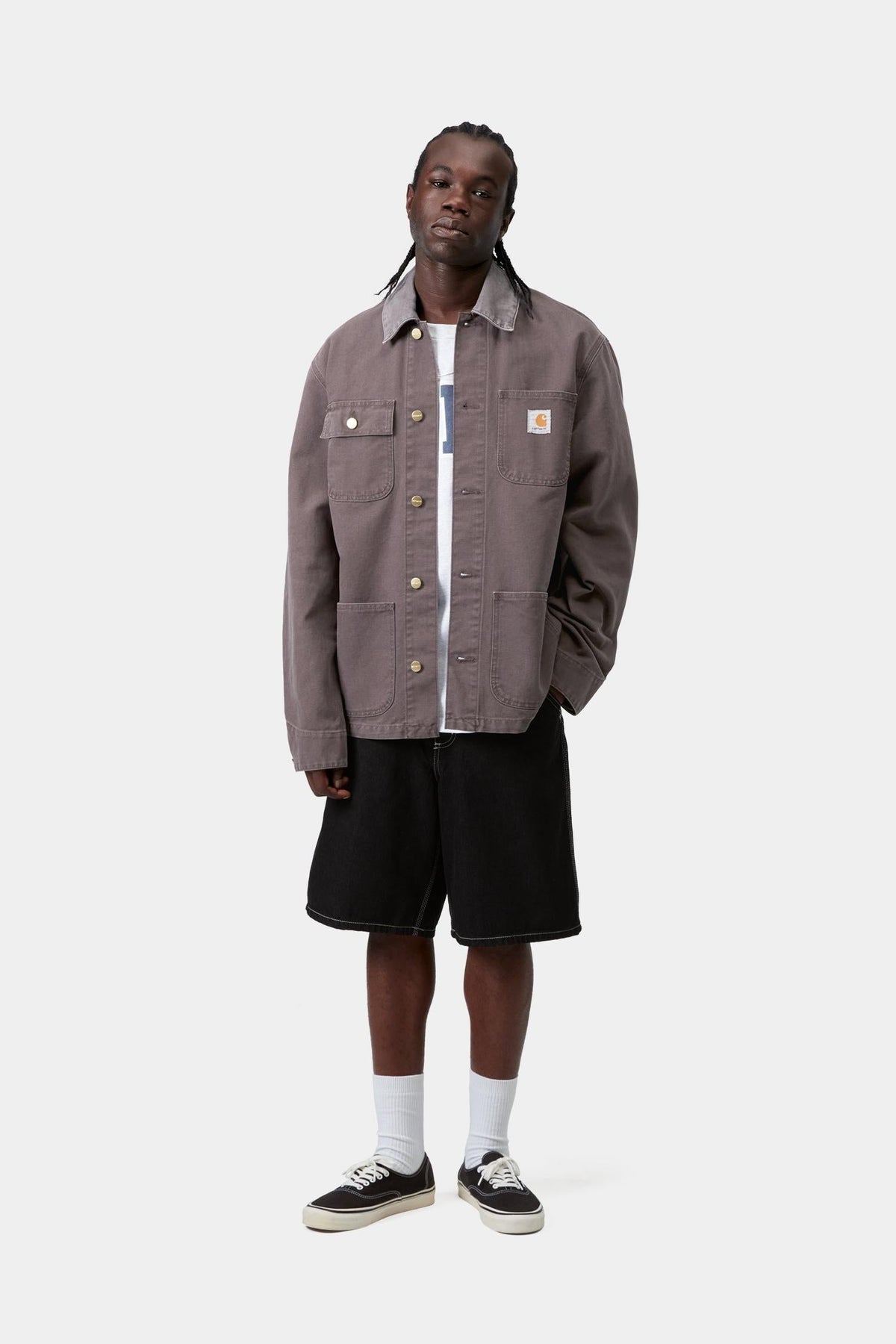 Michigan Coat (Spring) - Stone Canvas - Carhartt WIP Trending