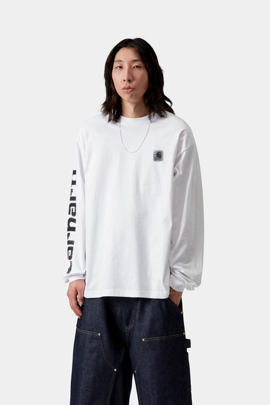 Long Sleeve Archive Script T-Shirt - Carhartt WIP Great Value