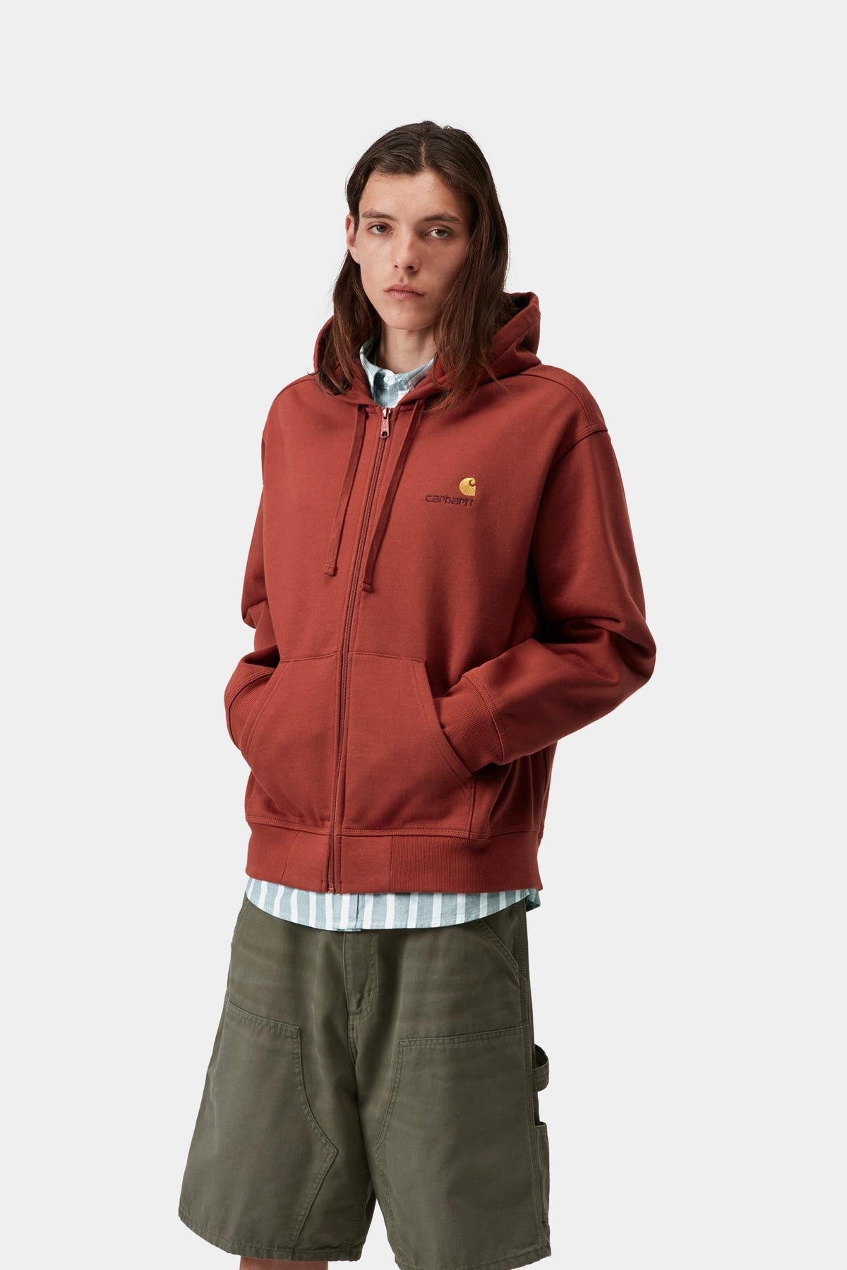 Hooded American Script Jacket - Carhartt WIP Best Price