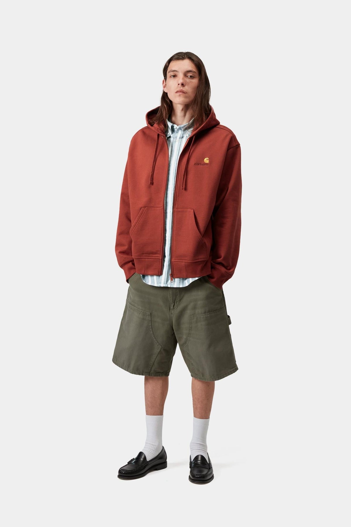 Hooded American Script Jacket - Carhartt WIP Best Price