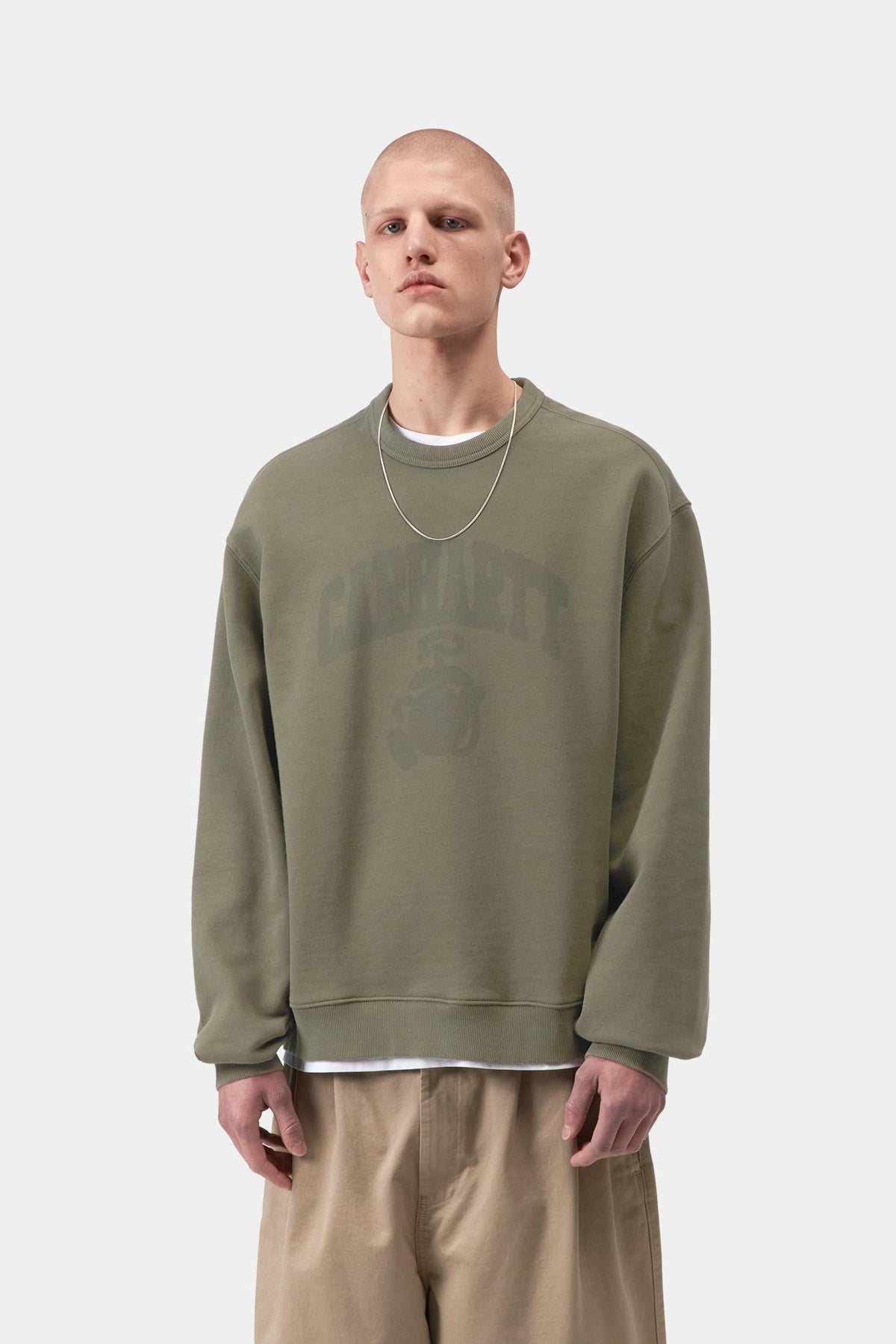 Faded Pond Corps Sweatshirt - Carhartt WIP Best Price