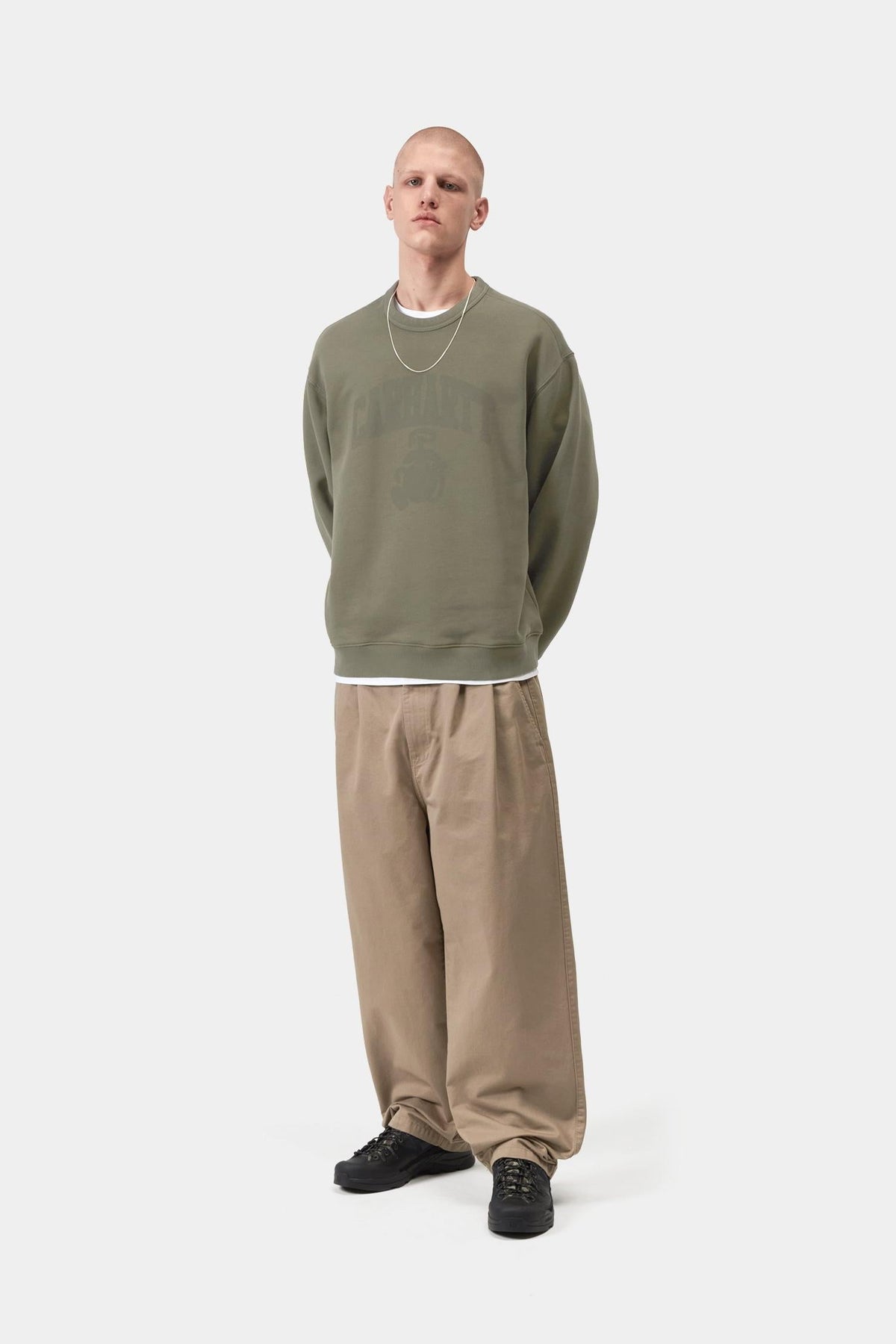 Faded Pond Corps Sweatshirt - Carhartt WIP Best Price