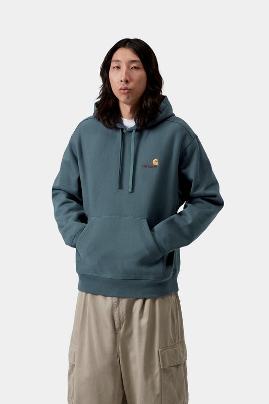 Hooded American Script Sweatshirt - Carhartt WIP Value