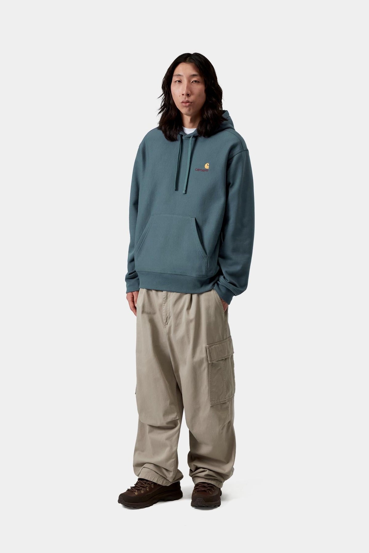 Hooded American Script Sweatshirt - Carhartt WIP Value