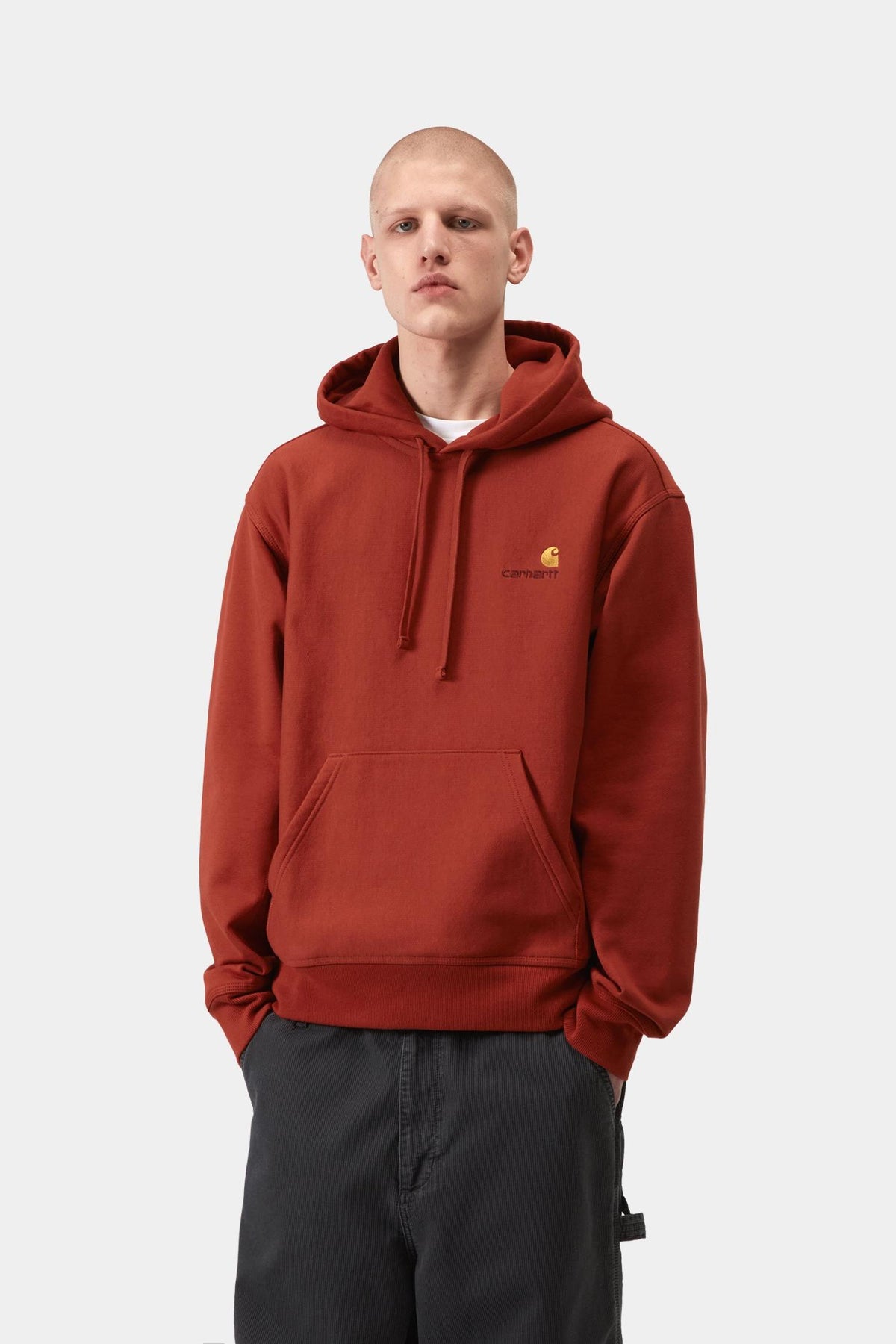 Hooded American Script Sweatshirt - Carhartt WIP Signature