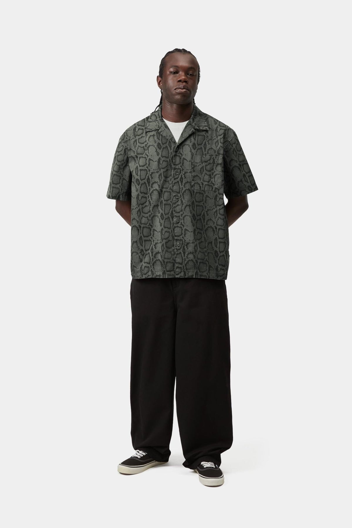 Short Sleeve Snake Camo Shirt - Carhartt WIP Popular