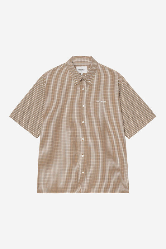 Short Sleeve Groff Check Shirt - Carhartt WIP Quality