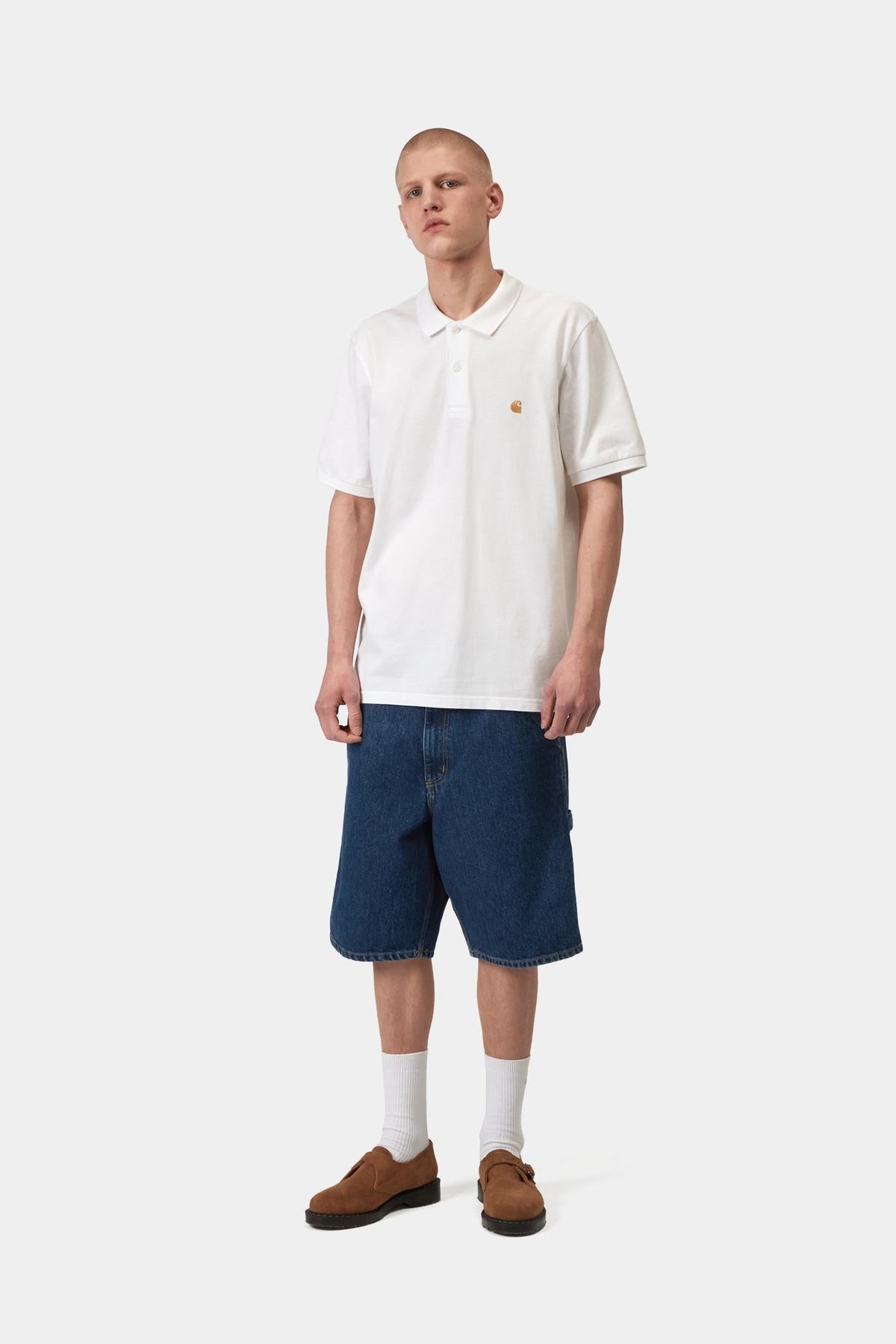 Single Knee Short - Denim - Carhartt WIP Special Offer
