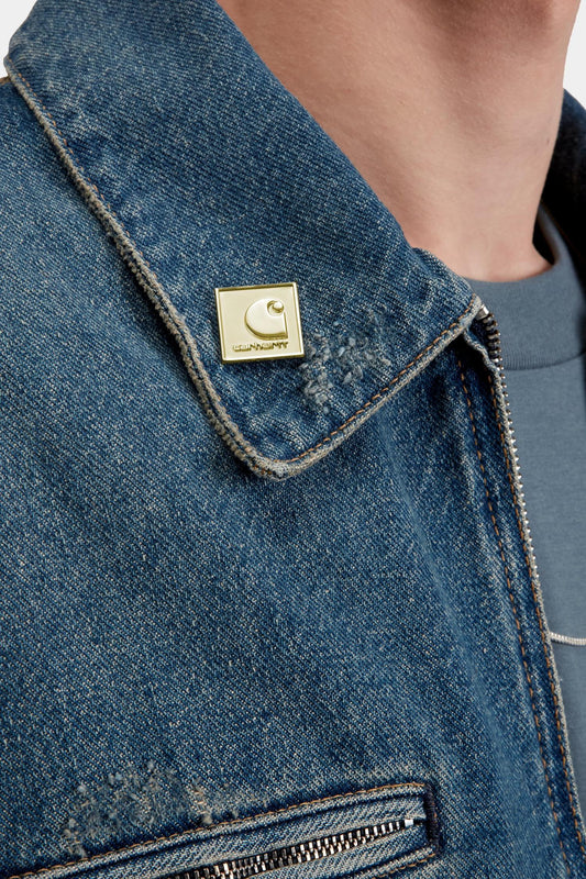 Square Label Pin - Carhartt WIP Value