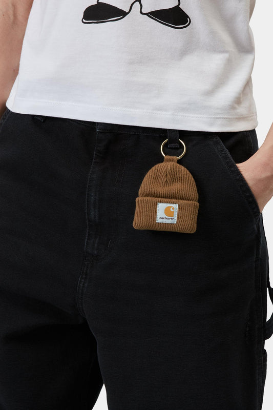Mini Watch Hat Keychain - Carhartt WIP Signature