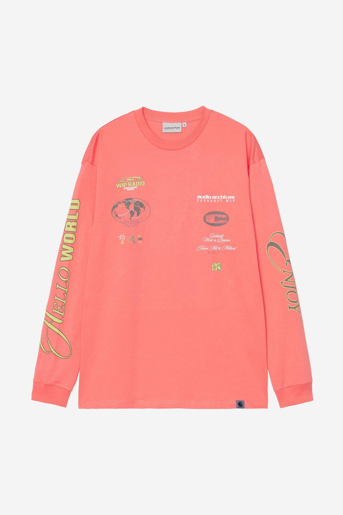 Audio Archives WIP Long Sleeve T-Shirt - Carhartt WIP Signature