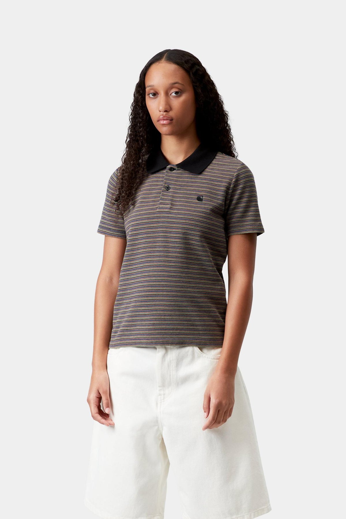 Short Sleeve Dion Stripe Polo - Carhartt WIP Hot Sale