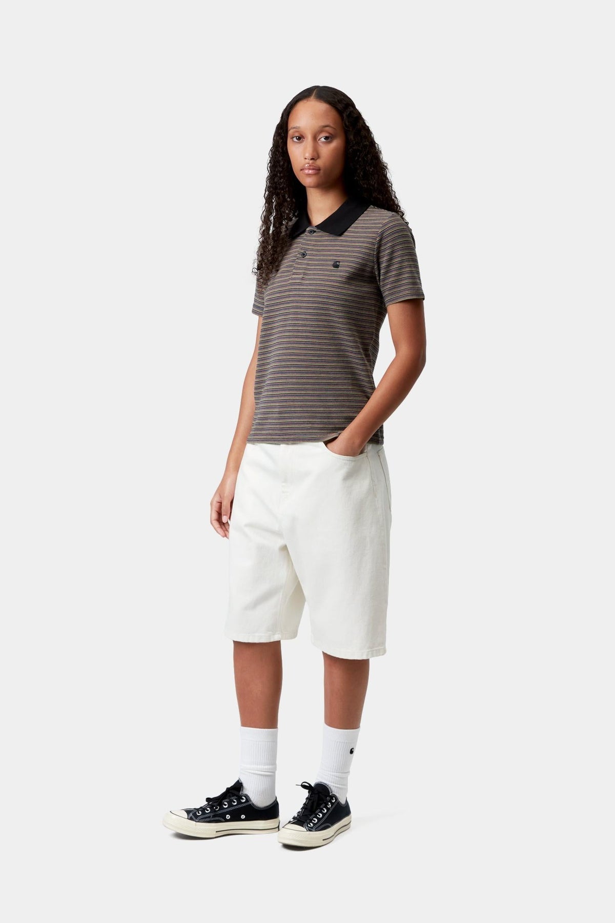 Short Sleeve Dion Stripe Polo - Carhartt WIP Hot Sale