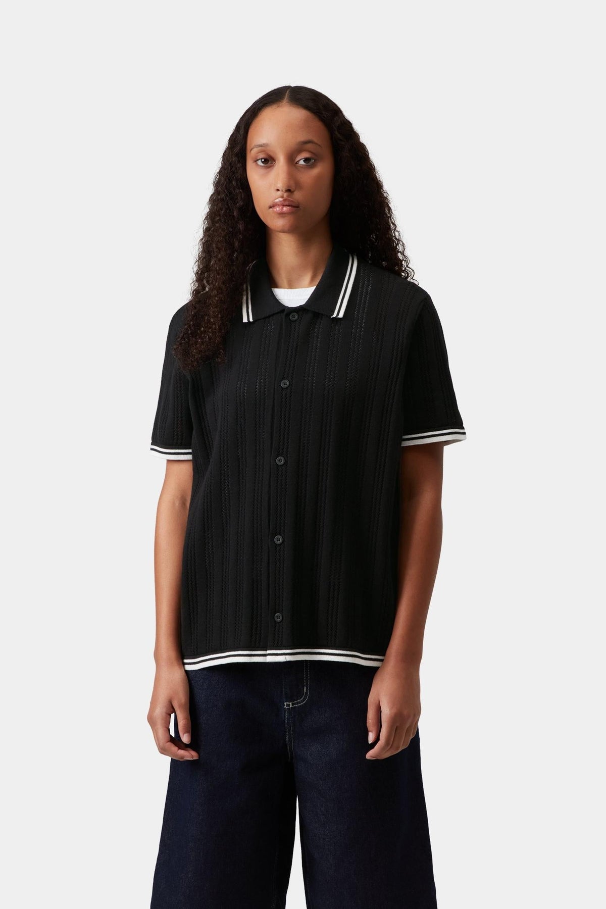 Women's Short Sleeve Ramsey Knit Shirt - Carhartt WIP Essential