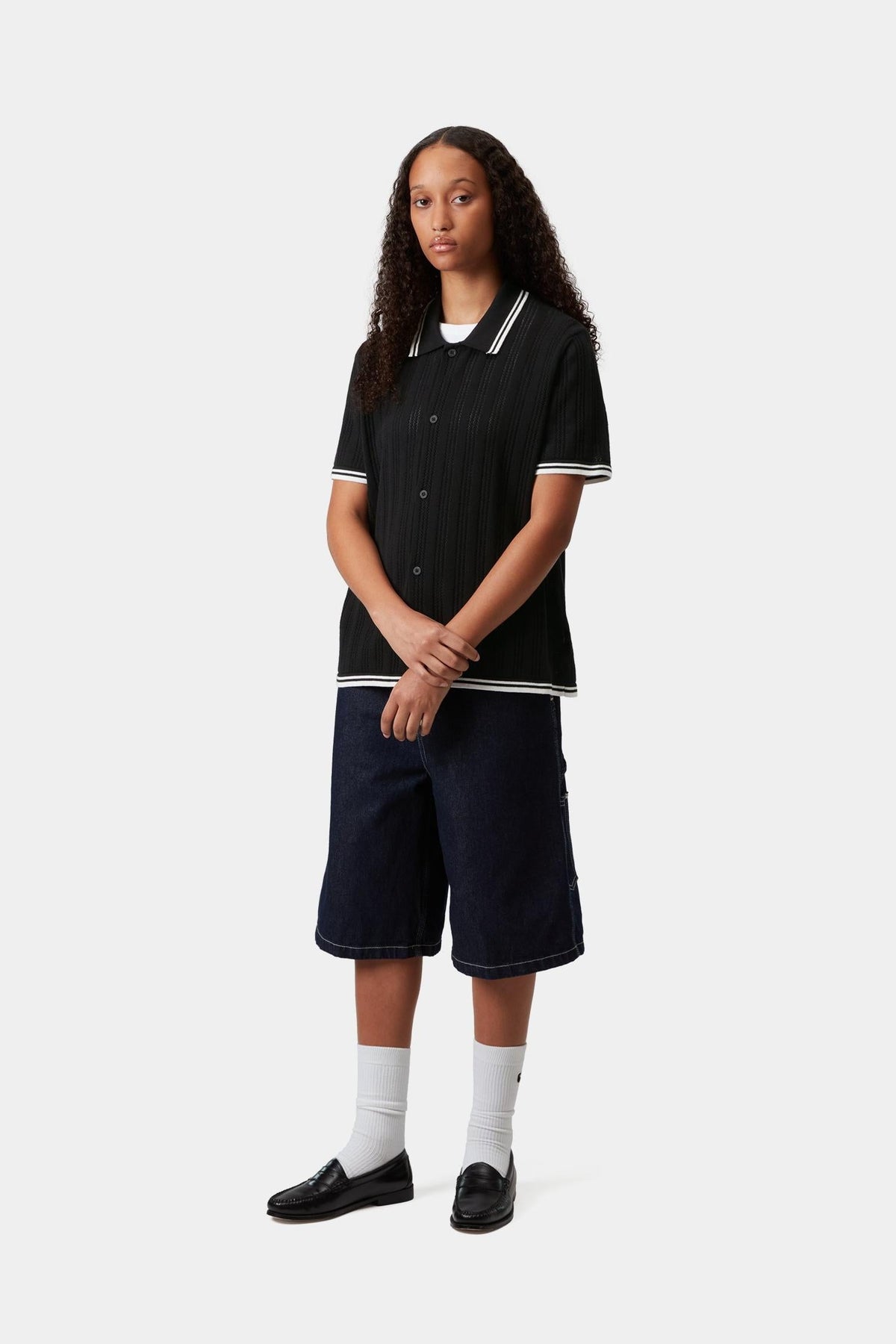 Women's Short Sleeve Ramsey Knit Shirt - Carhartt WIP Essential
