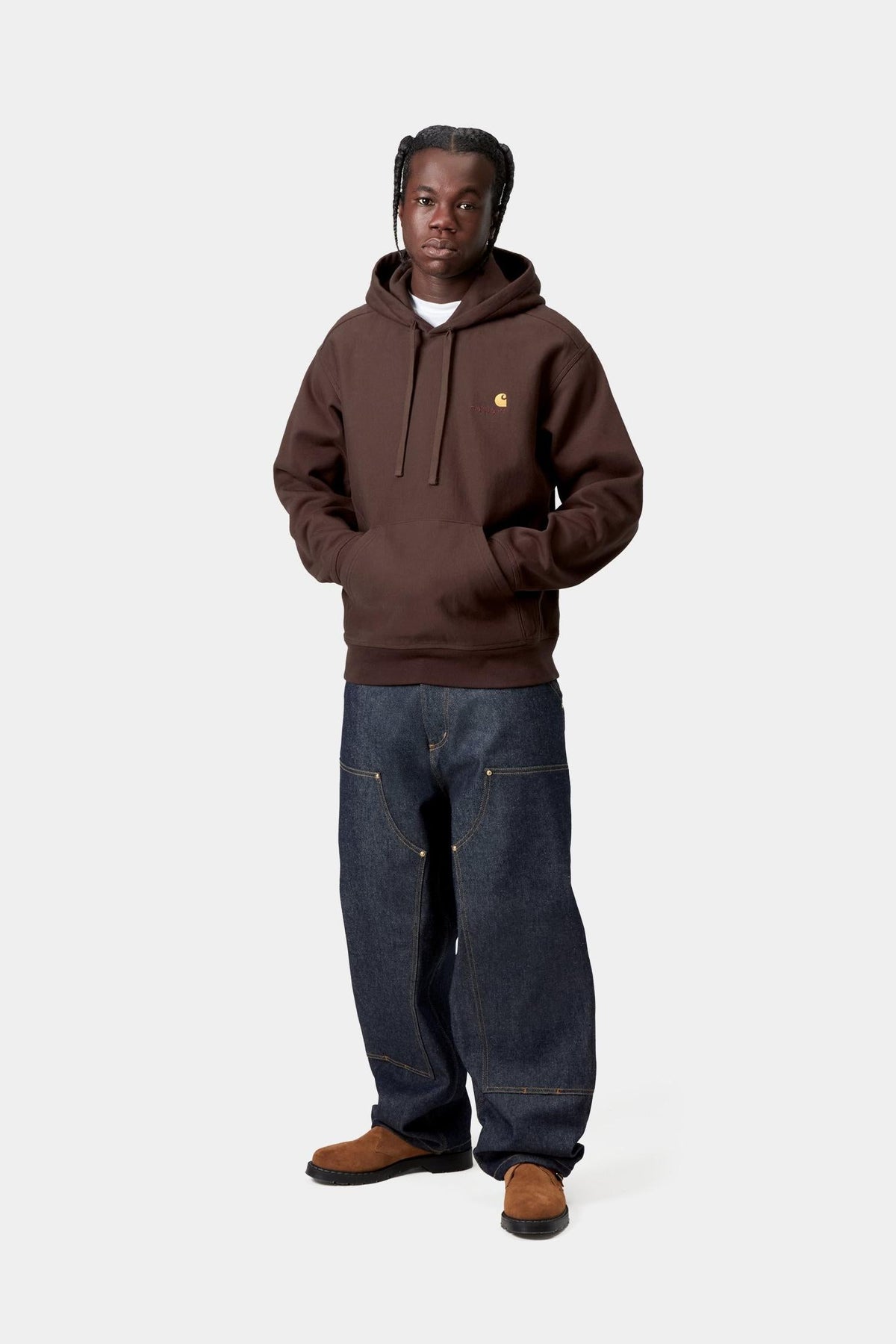 Hooded American Script Sweatshirt - Carhartt WIP Special Offer
