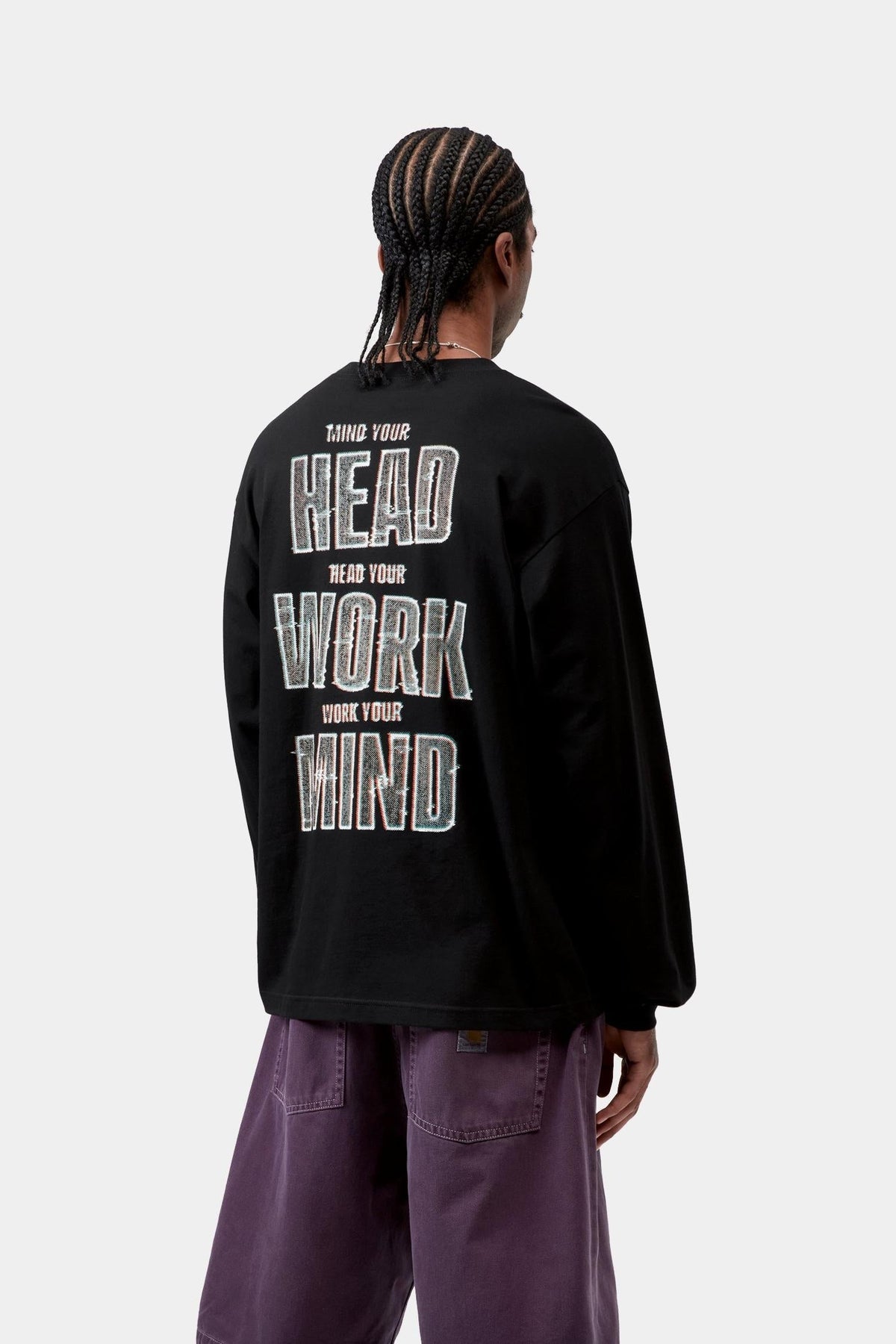 Long Sleeve Mind Your Head T-Shirt - Carhartt WIP Sale