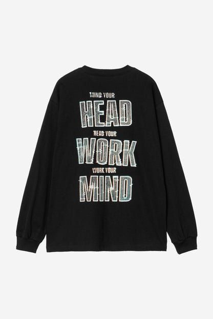 Long Sleeve Mind Your Head T-Shirt - Carhartt WIP Sale