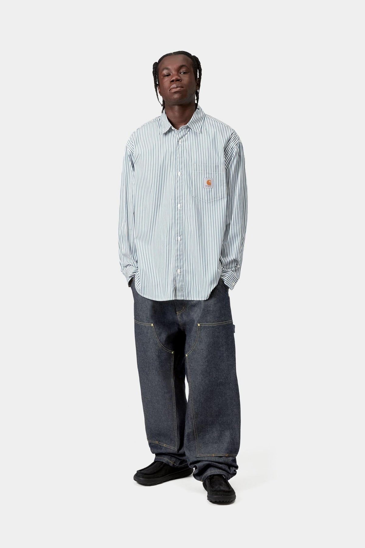OG Double Knee Pant - Bradenton Denim - Carhartt WIP Premium
