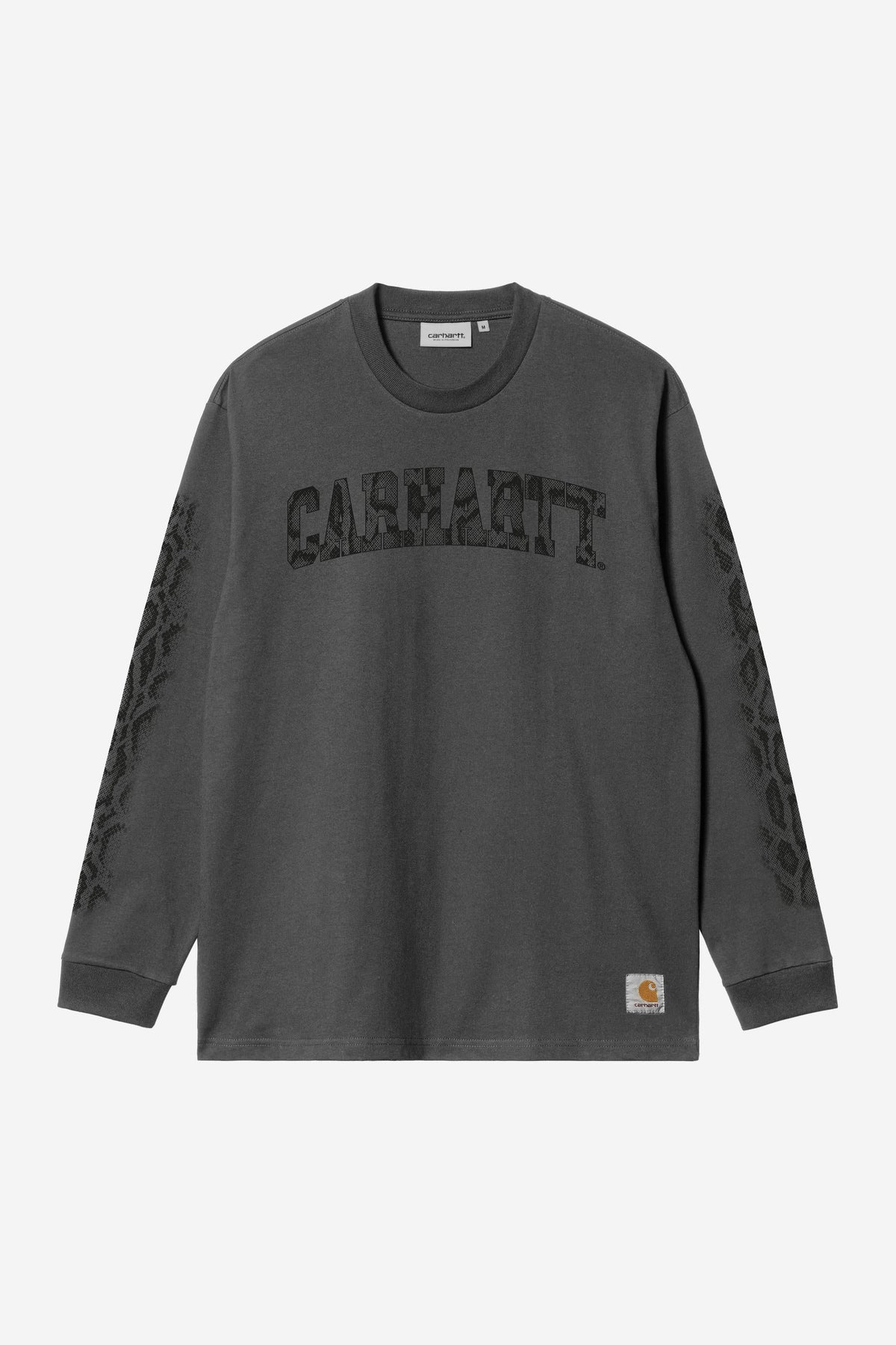 Long Sleeve Camo Snake T-Shirt - Carhartt WIP New