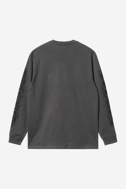 Long Sleeve Camo Snake T-Shirt - Carhartt WIP New