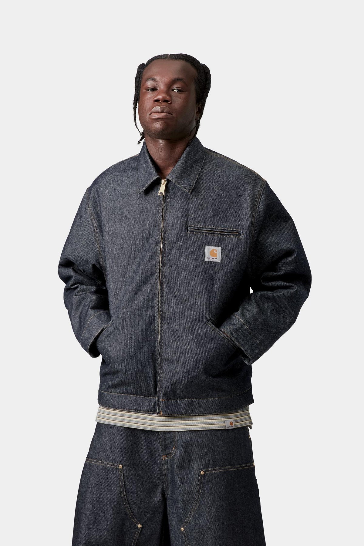 OG Detroit Jacket - Denim (Spring) - Carhartt WIP Trending