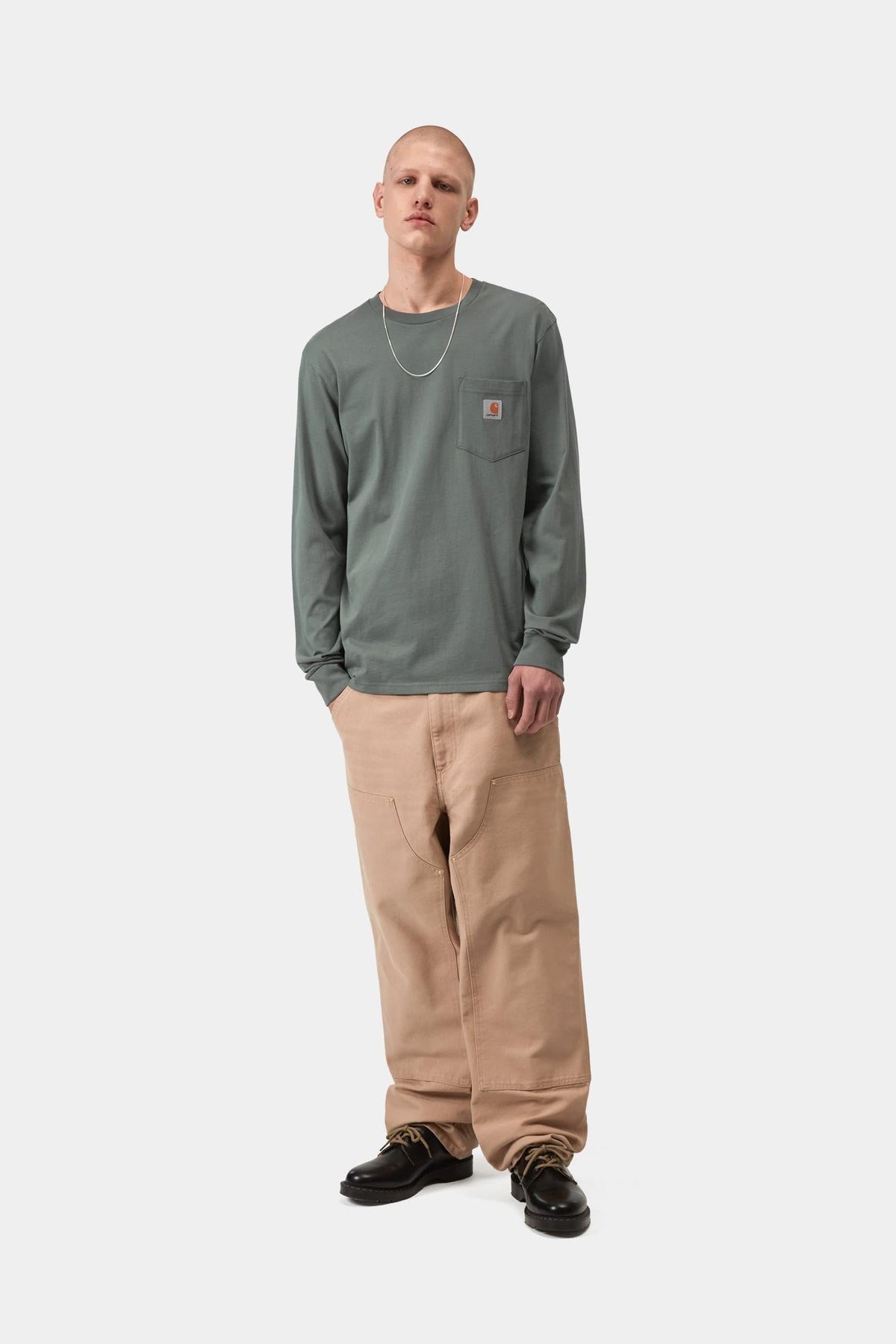Long Sleeve Pocket T-Shirt - Carhartt WIP Signature