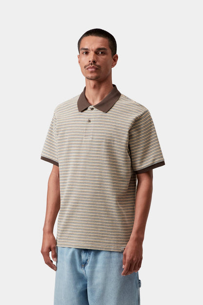 Short Sleeve Dion Stripe Polo - Carhartt WIP Hot Sale
