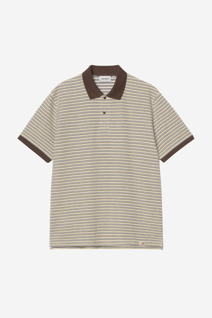 Short Sleeve Dion Stripe Polo - Carhartt WIP Hot Sale