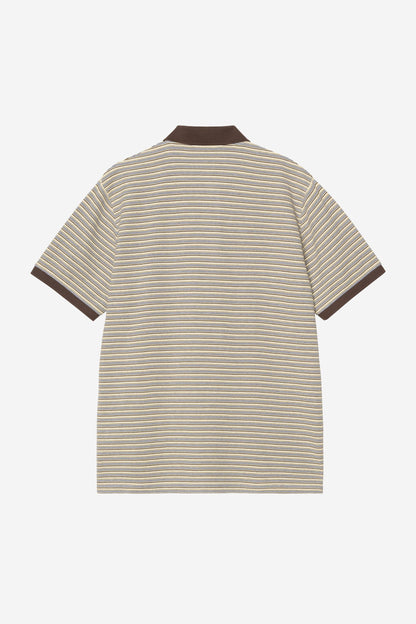 Short Sleeve Dion Stripe Polo - Carhartt WIP Hot Sale