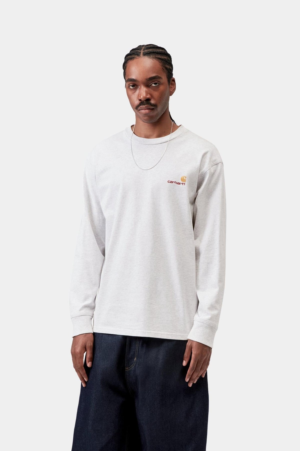 American Script Long Sleeve T-Shirt - Carhartt WIP New