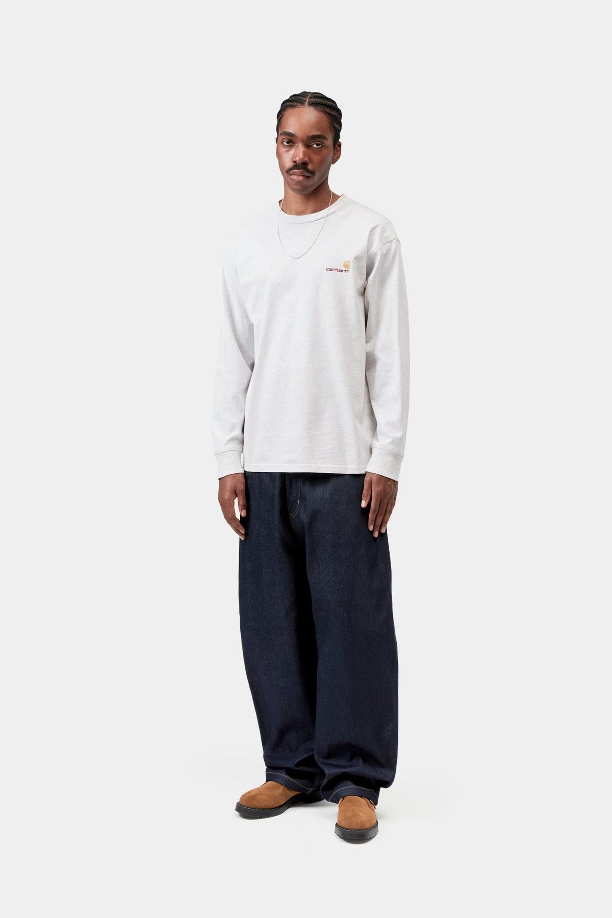 American Script Long Sleeve T-Shirt - Carhartt WIP New