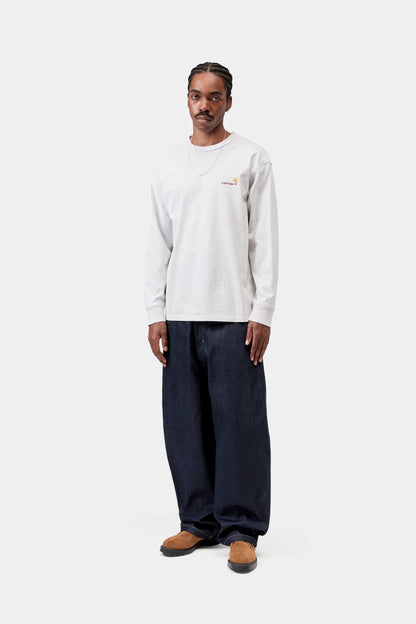 American Script Long Sleeve T-Shirt - Carhartt WIP New
